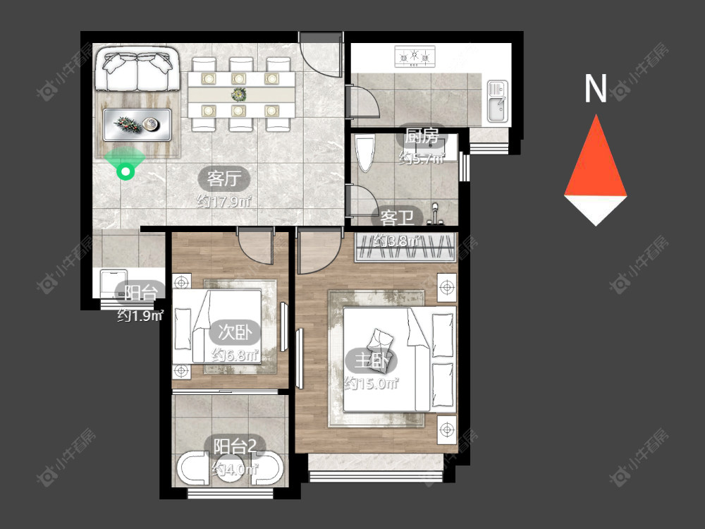 常州泰富湾公寓在售二手房_小牛看房