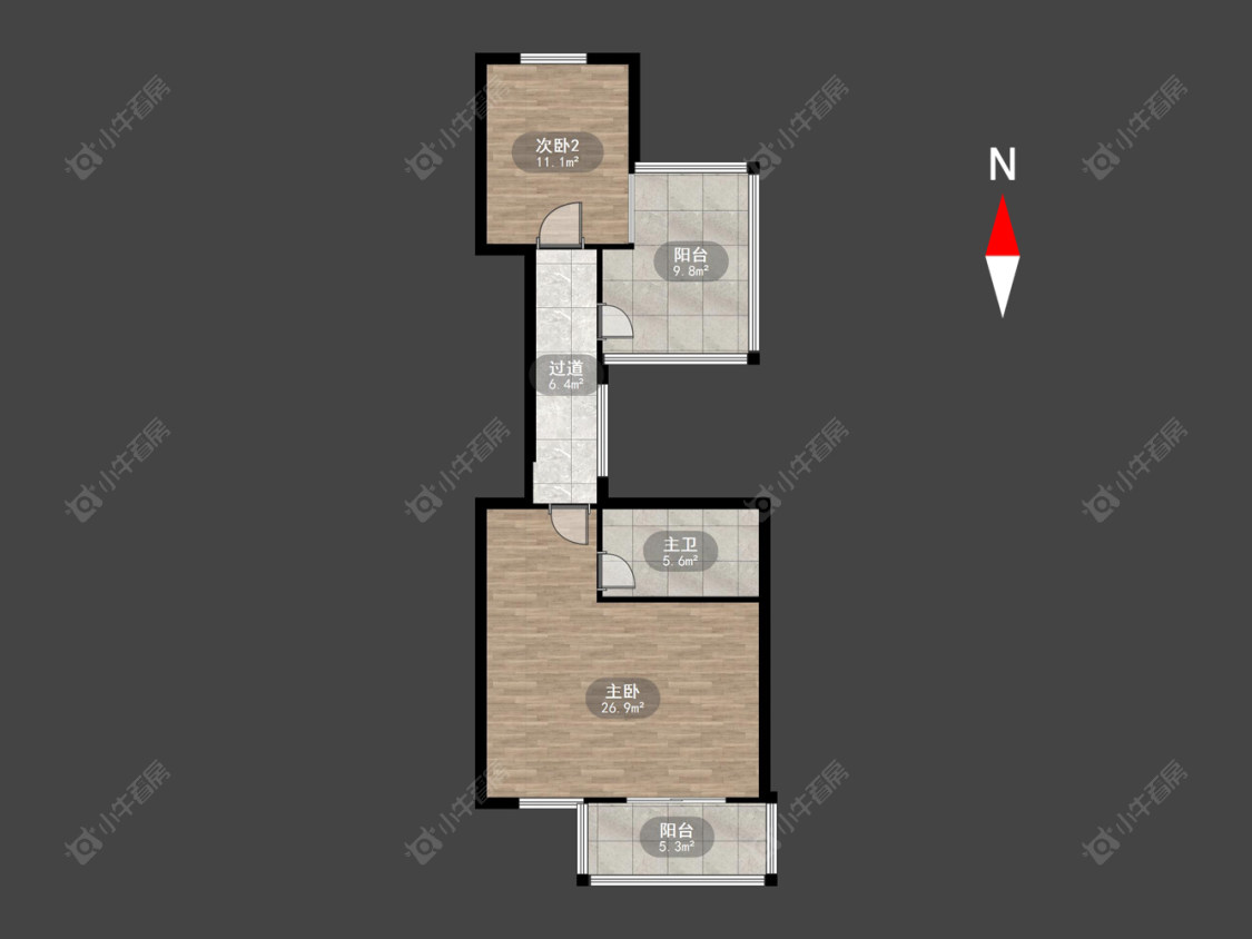 常州水韵江南在售二手房源户型图_小牛看房