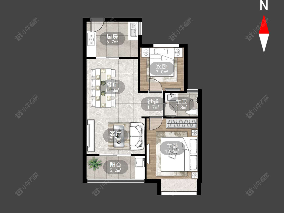 常州香溢紫郡四期在售二手房源户型图_小牛看房