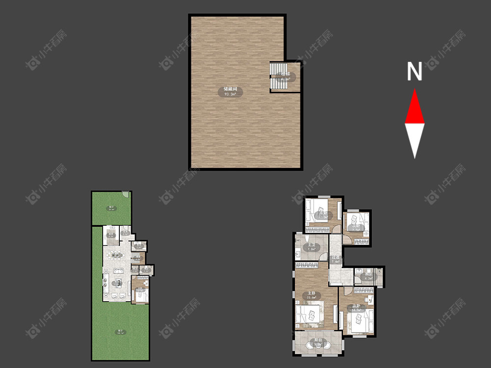 常州新城公馆荣域在售二手房源户型图_小牛看房