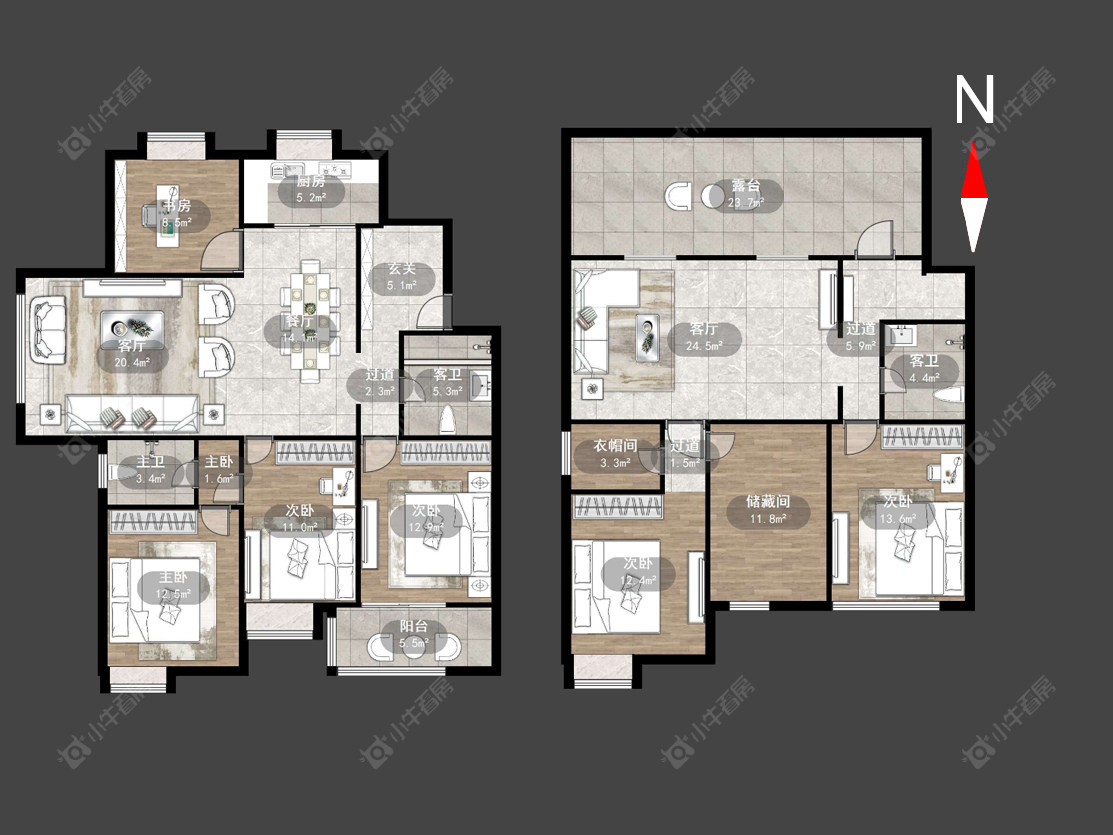 常州人民家园在售二手房源户型图_小牛看房