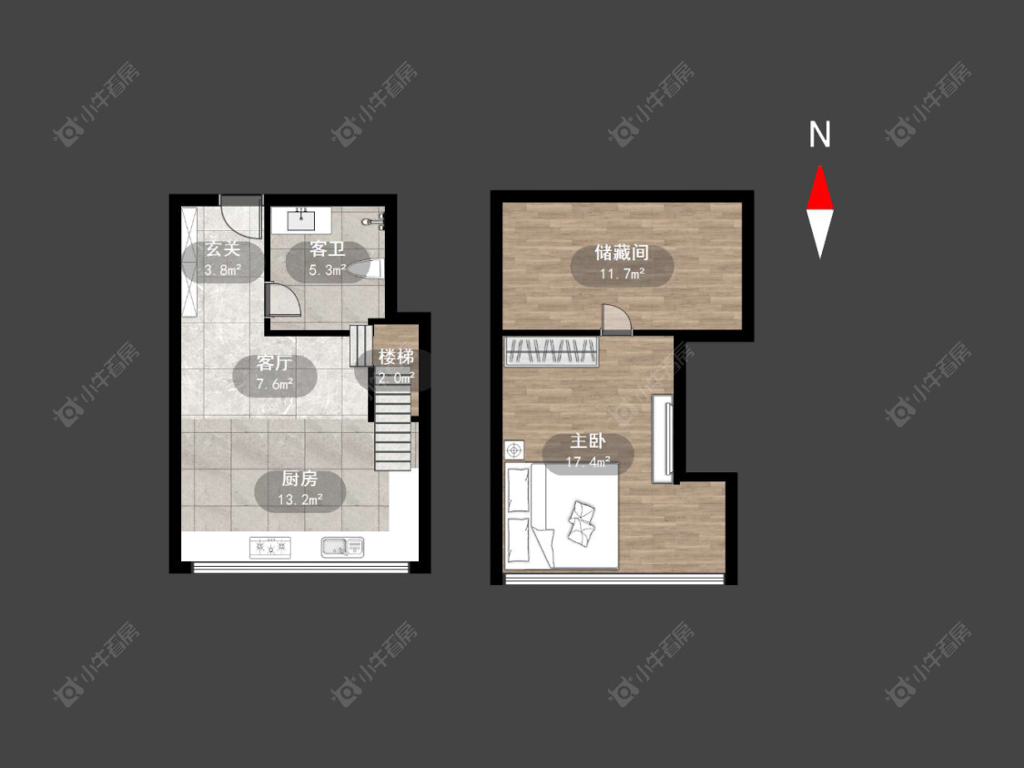 常州保纳商业广场在售二手房源户型图_小牛看房