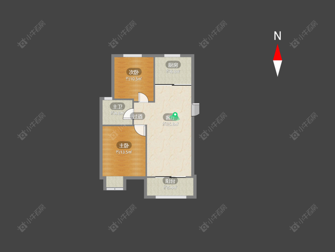 清溪人家房源户型图 常州清溪人家在售二手房源户型图_小牛看房