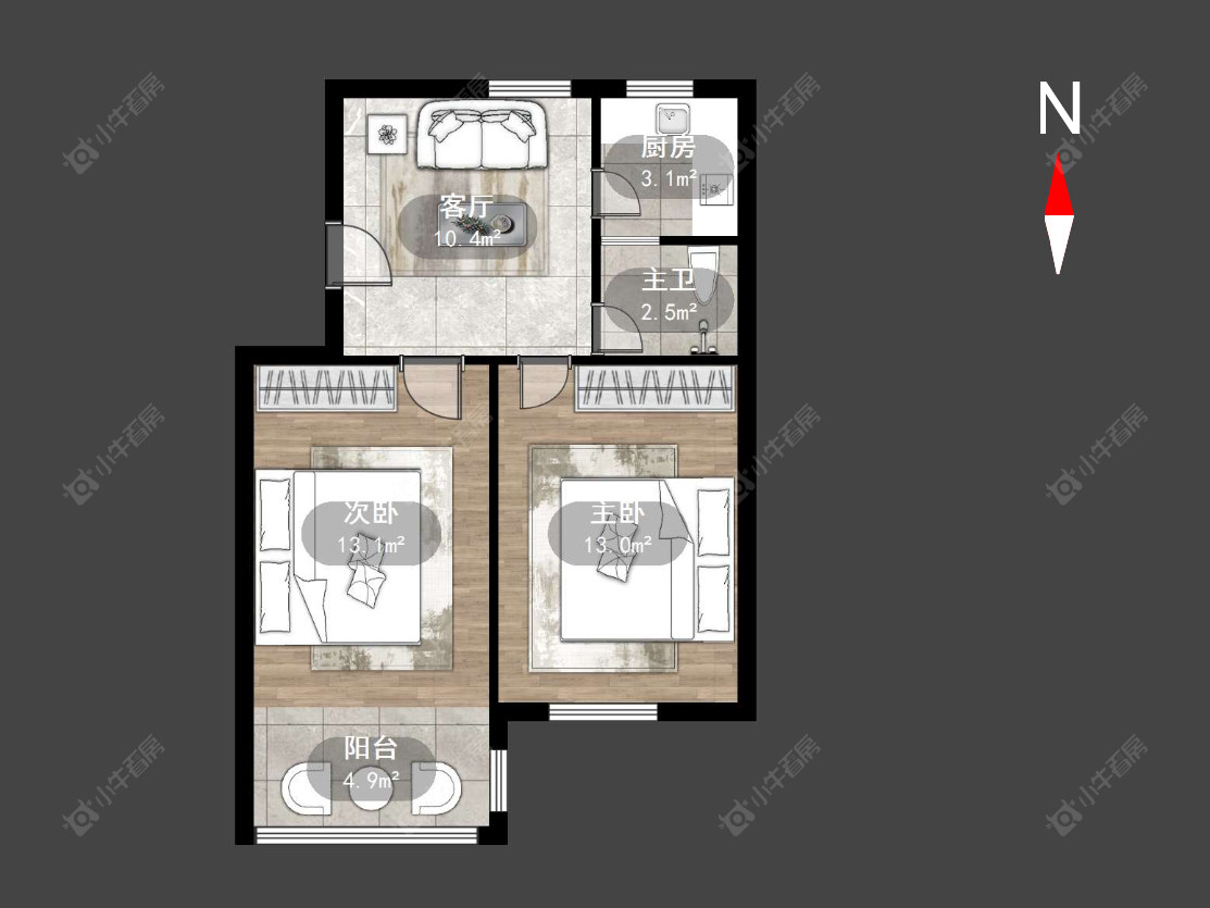 清凉新村房源户型图 常州清凉新村在售二手房源户型图_小牛看房