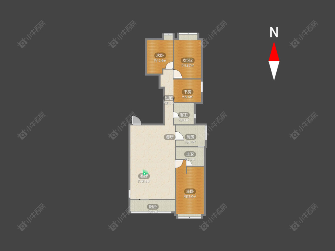 御翠园房源户型图 常州御翠园在售二手房源户型图_小牛看房