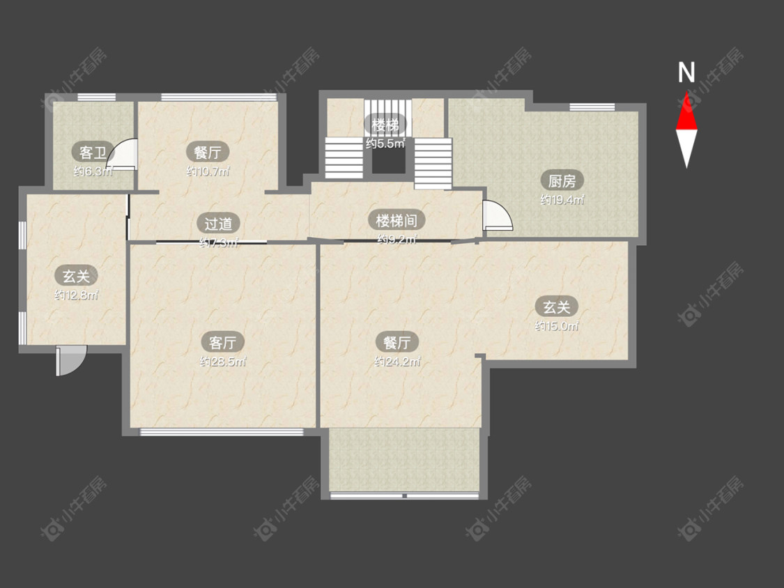 常州龙湖原山别墅区在售二手房源户型图_小牛看房