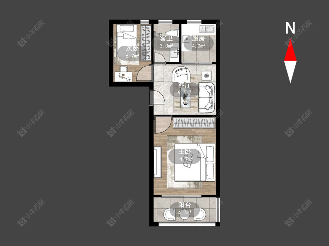白云新村房源户型图 常州白云新村在售二手房源户型图_小牛看房