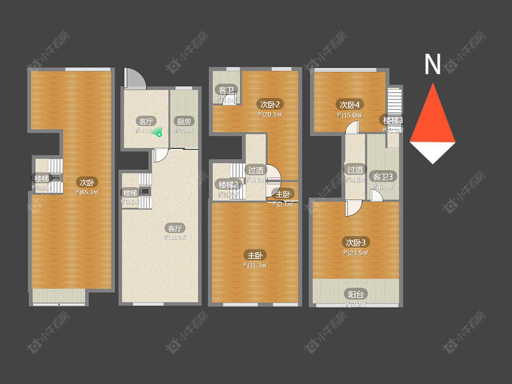 常州常发御龙山花园别墅区在售二手房_小牛看房