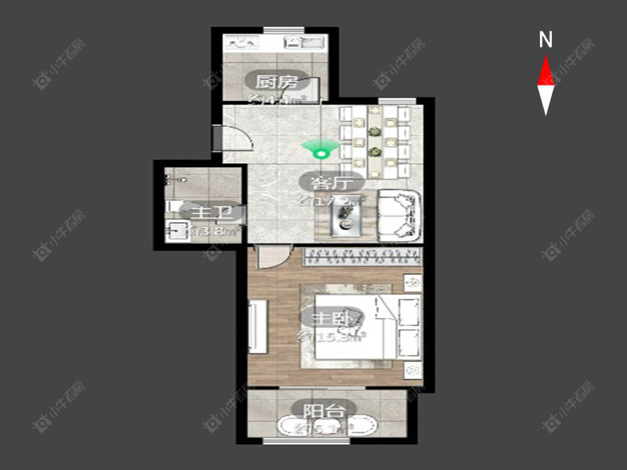 常州锦阳花苑在售二手房源户型图_小牛看房