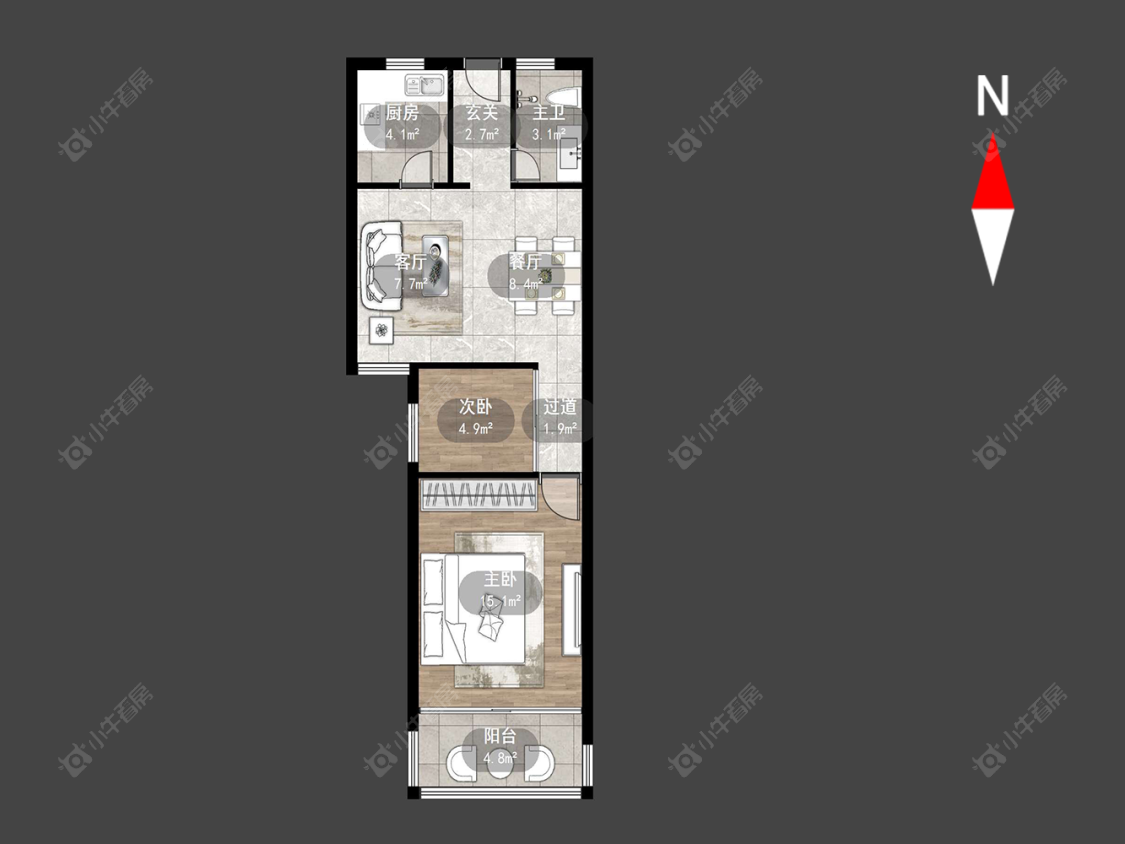 嘉顺花园房源户型图 常州嘉顺花园在售二手房源户型图_小牛看房