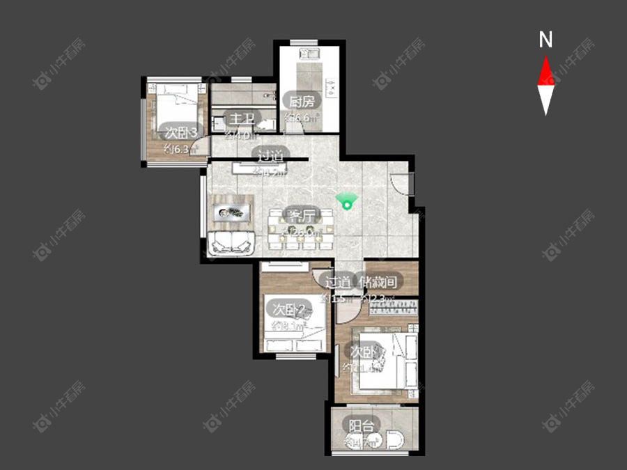 常州泰盈八千里在售二手房源_小牛看房