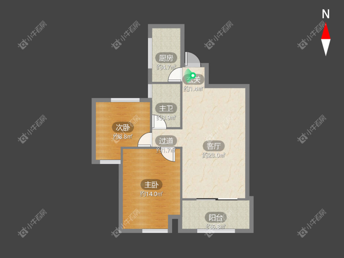 常州蔚蓝天地一二期在租房源_小牛看房