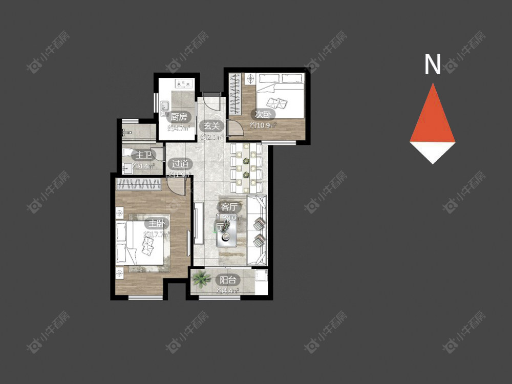 常州银谷华庭在售二手房_小牛看房