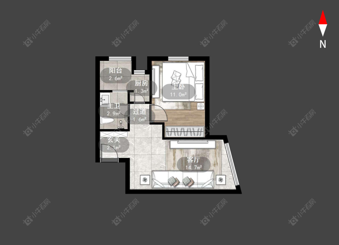 新天地商业广场房源户型图 常州新天地商业广场在售二手房源户型图_小牛看房