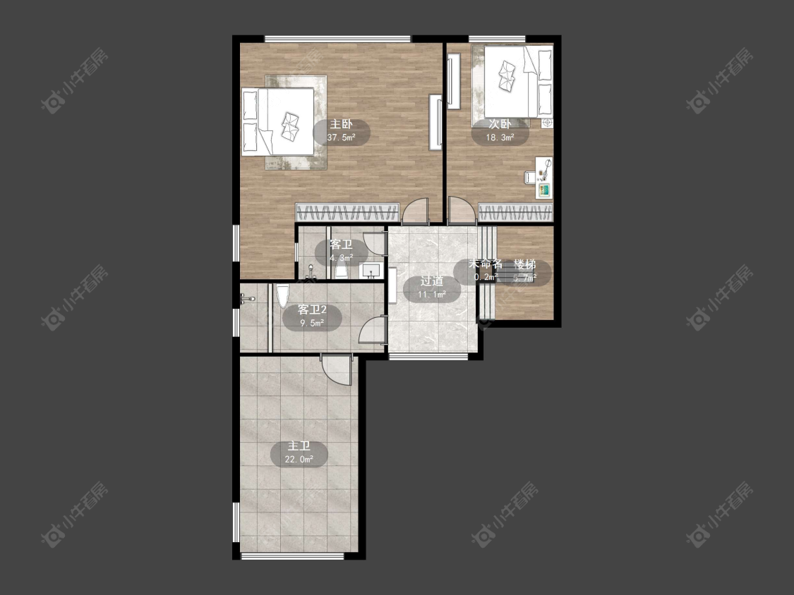 丹阳大亚第一城别墅在售二手房源户型图_小牛看房