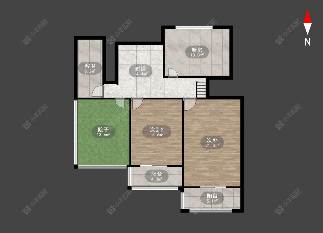 常州景福苑在售二手房源户型图_小牛看房