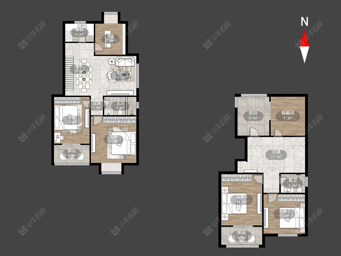 陈渡新苑房源户型图 常州陈渡新苑在售二手房源户型图_小牛看房