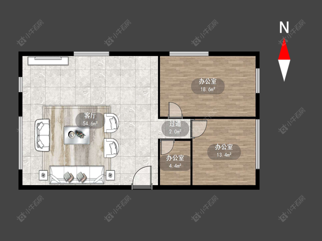 常州星北发展大厦在售二手房源户型图_小牛看房