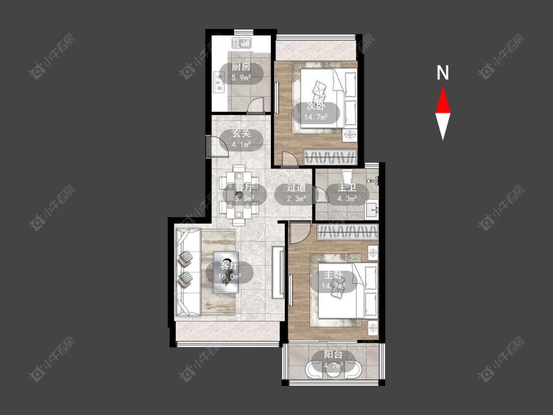 凤凰名城房源户型图 常州凤凰名城在售二手房源户型图_小牛看房