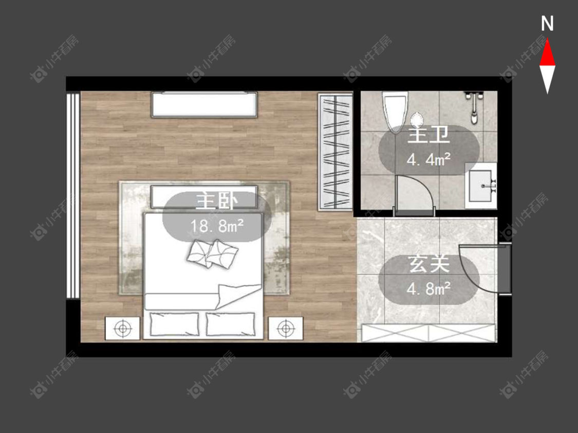 常州宝龙城市广场在售二手房源户型图_小牛看房