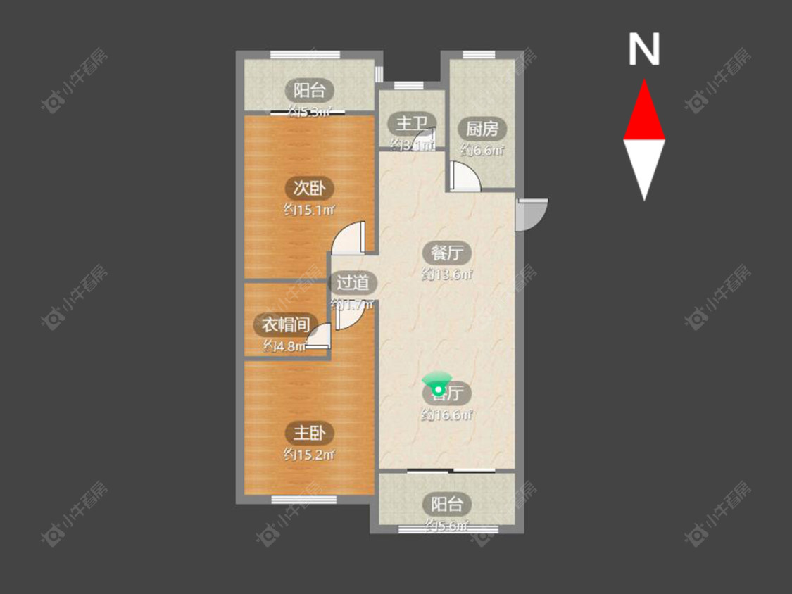 常州绿地世纪城三期在售二手房源户型图_小牛看房