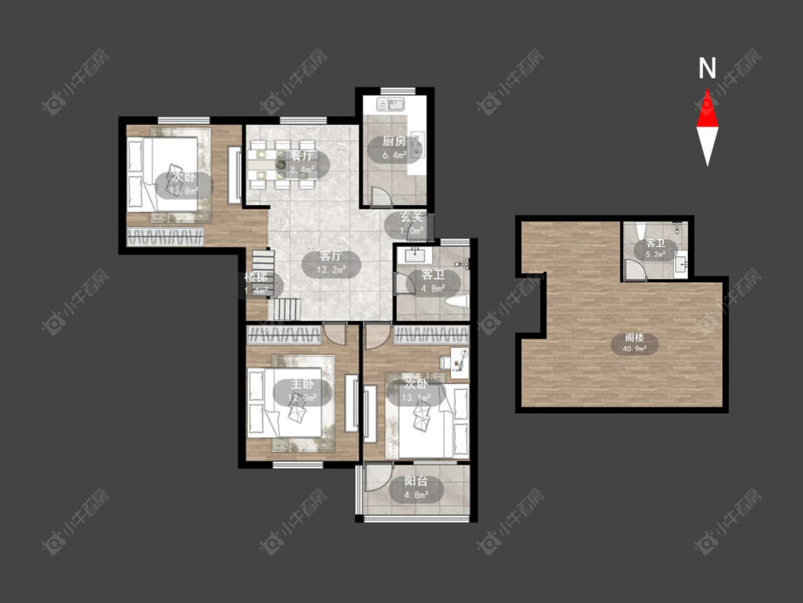 翠竹新村南区房源户型图 常州翠竹新村南区在售二手房源户型图_小牛看房