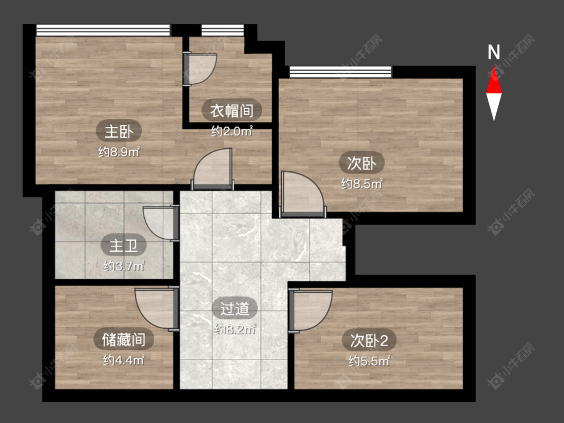 常州保纳商业广场在售二手房房源户型图_小牛看房