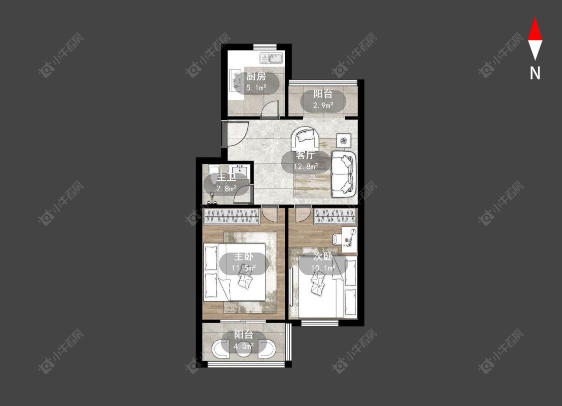劳动新村南区房源户型图 常州劳动新村南区在售二手房源户型图_小牛看房