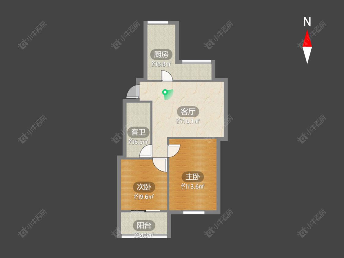 常州清潭清园在售二手房源户型图_小牛看房