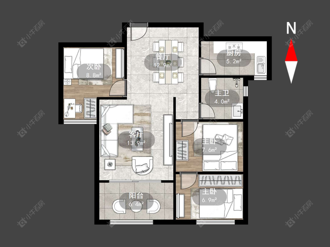 清水湾花园三期房源户型图 常州清水湾花园三期在售二手房源户型图_小牛看房