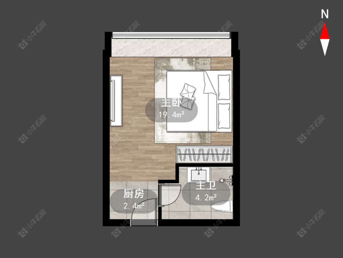 宝龙城市广场房源户型图 常州宝龙城市广场在售二手房源户型图_小牛看房