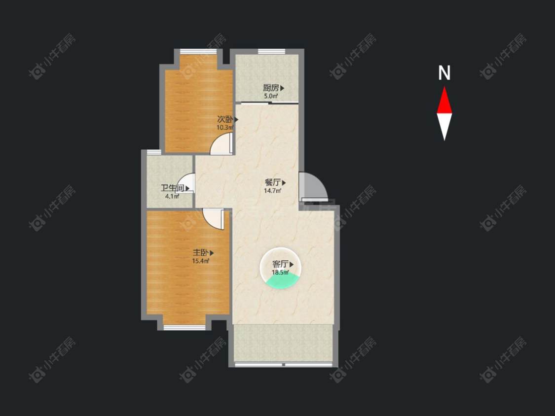 常州新城南都雅苑在售二手房源户型图_小牛看房