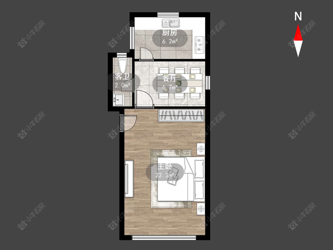 工房南区二区房源户型图 常州工房南区二区在售二手房源户型图_小牛看房