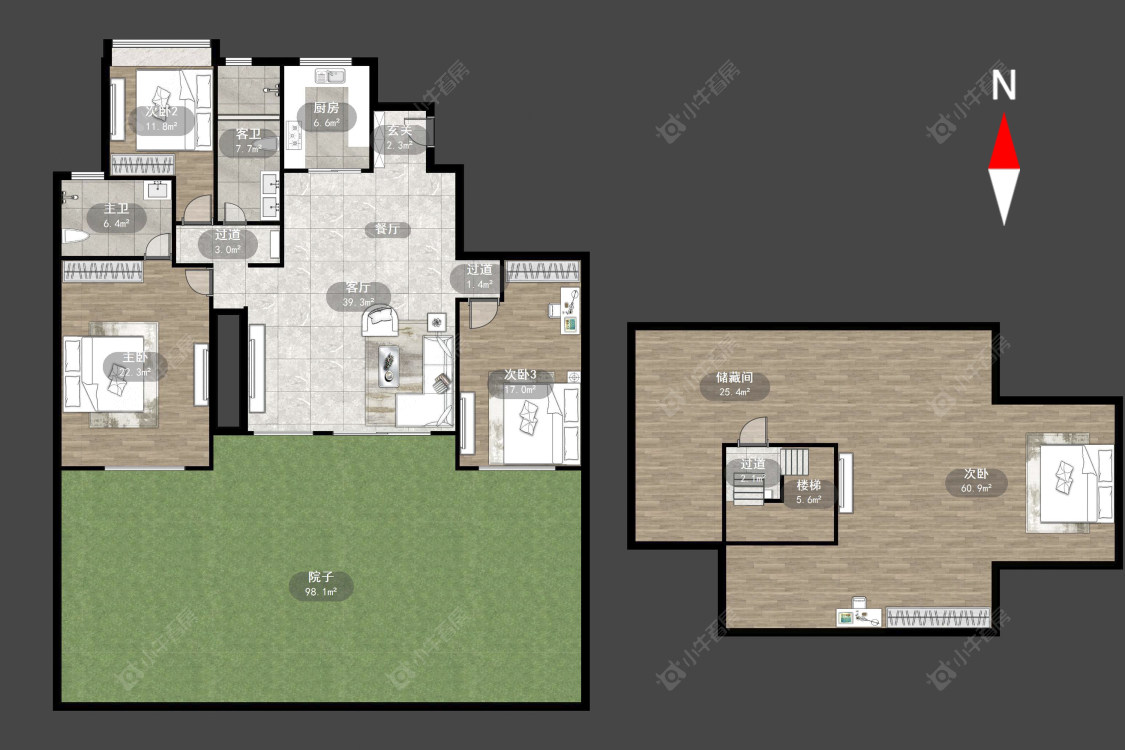 常州路劲铂樾在售二手房源户型图_小牛看房