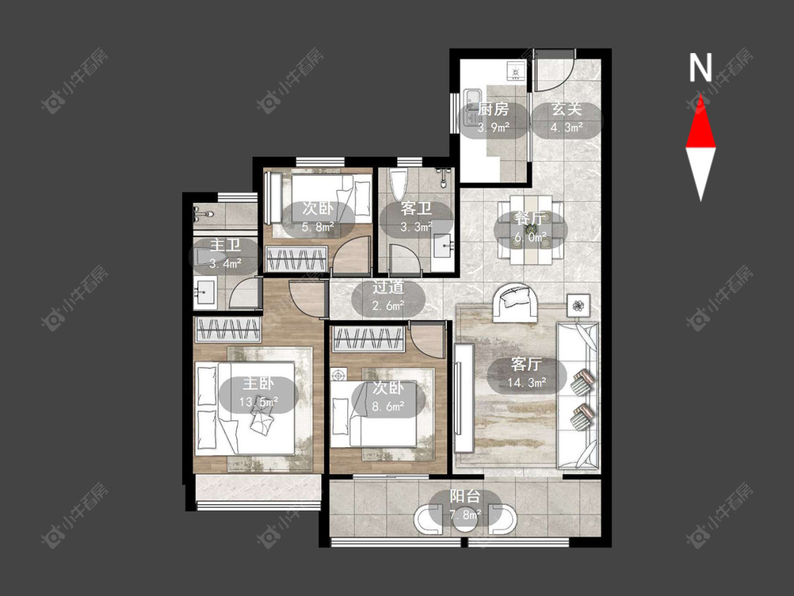 华盛品樾公馆房源 常州华盛品樾公馆在售二手房源_小牛看房