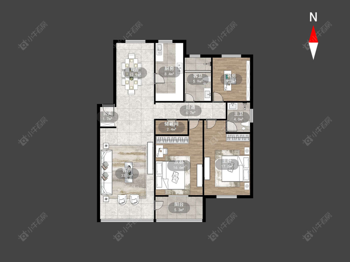 翠竹新村北区房源户型图 常州翠竹新村北区在售二手房源户型图_小牛看房