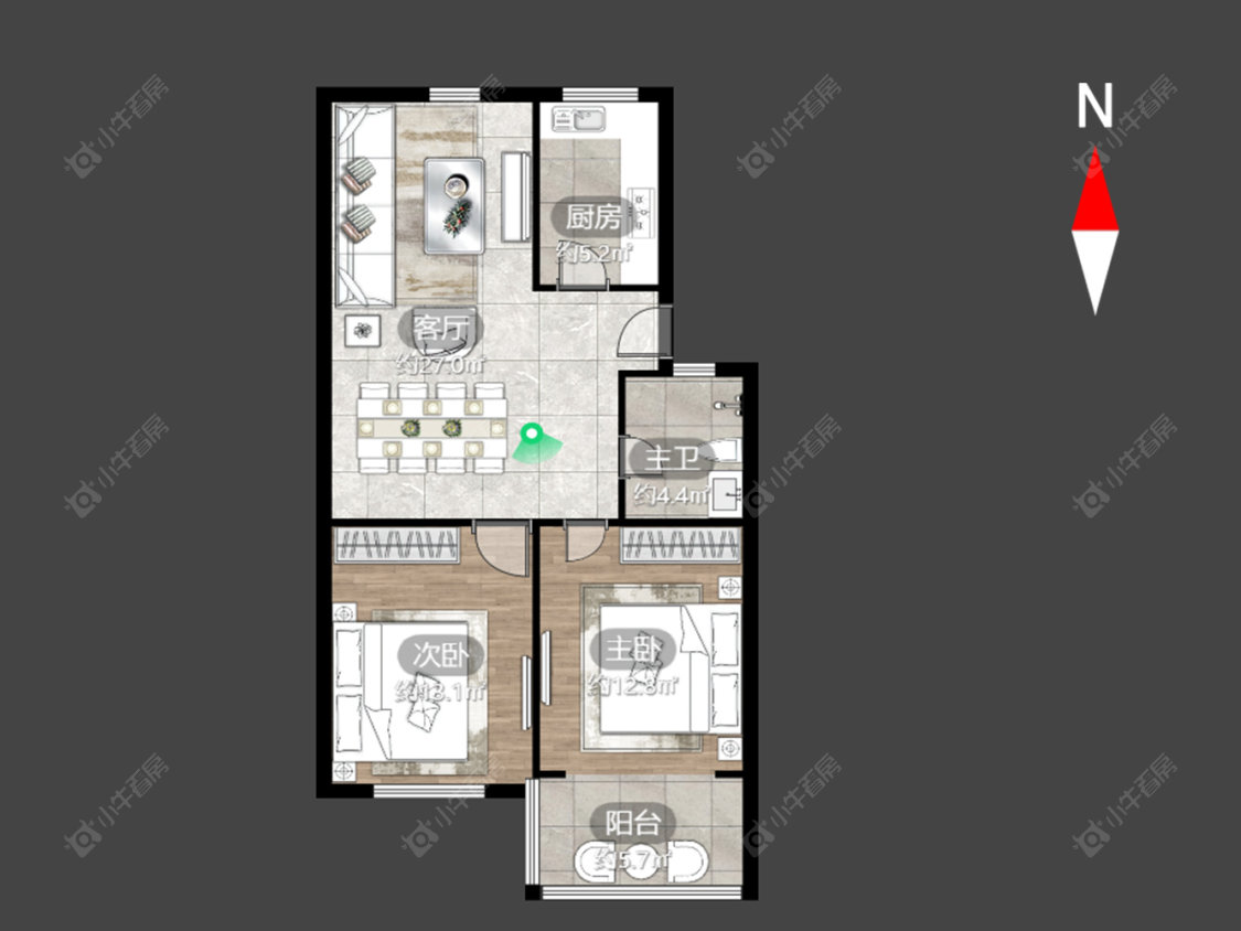 泰山一村房源户型图 常州泰山一村在售二手房源户型图_小牛看房
