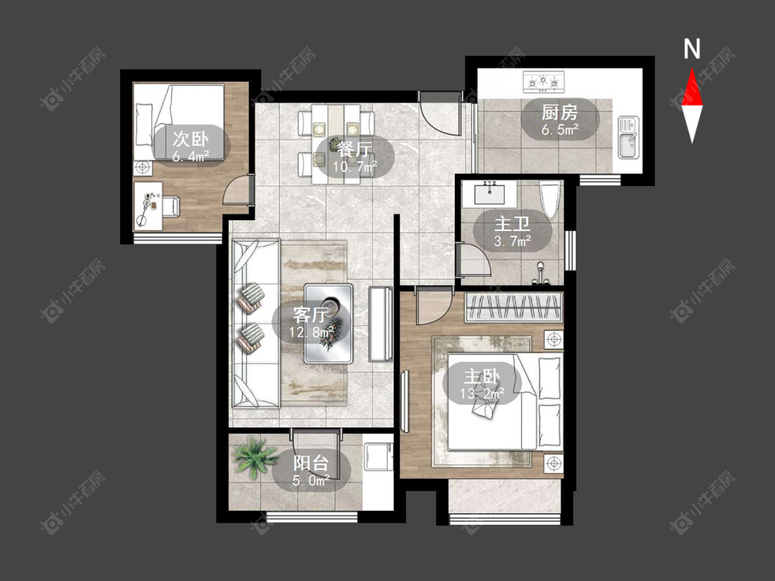 常州弘阳上城在售二手房源户型图_小牛看房