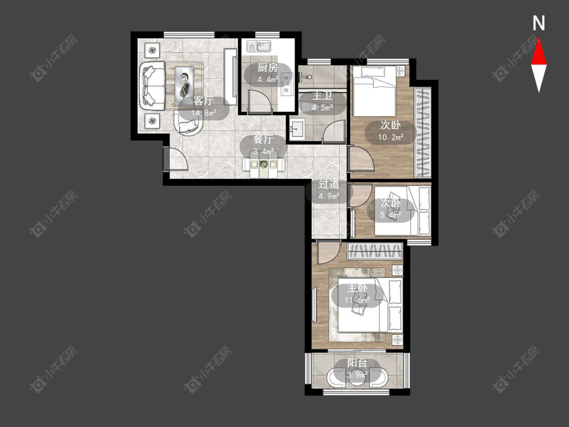 常州龙德花园在售二手房源_小牛看房