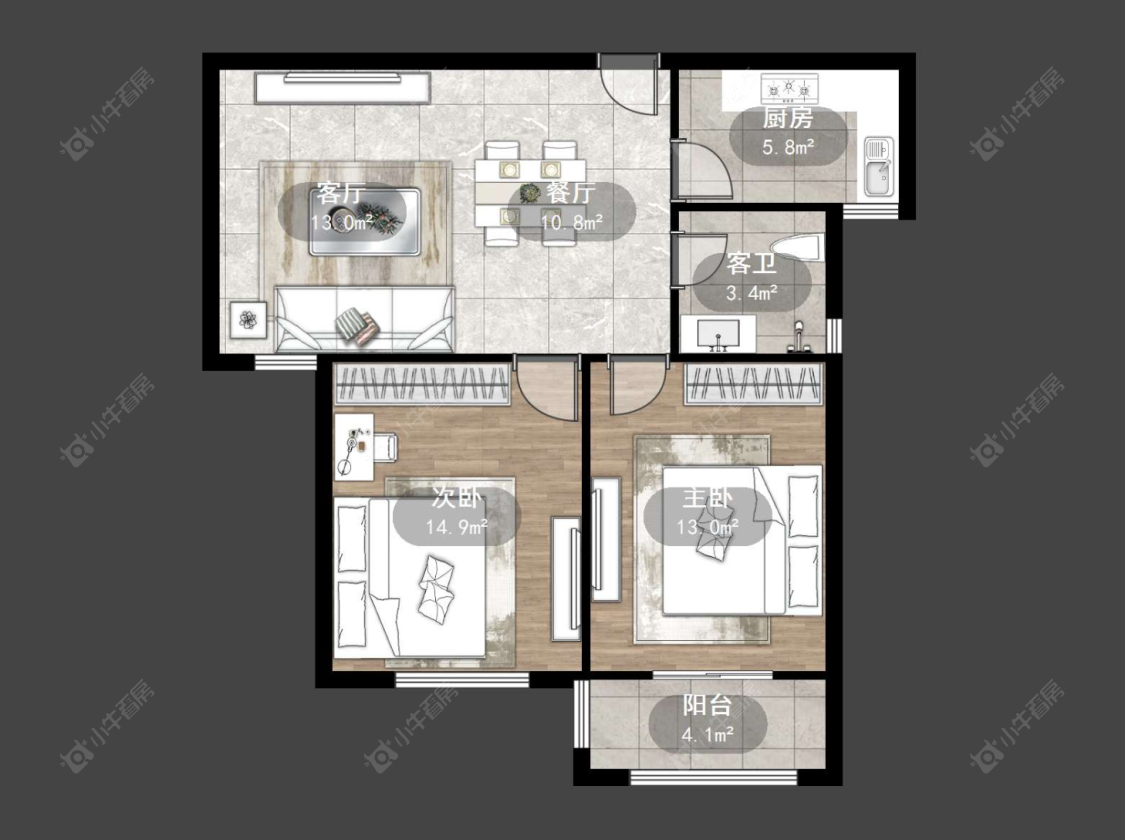 香树湾名苑房源户型图 常州香树湾名苑在售二手房源户型图_小牛看房