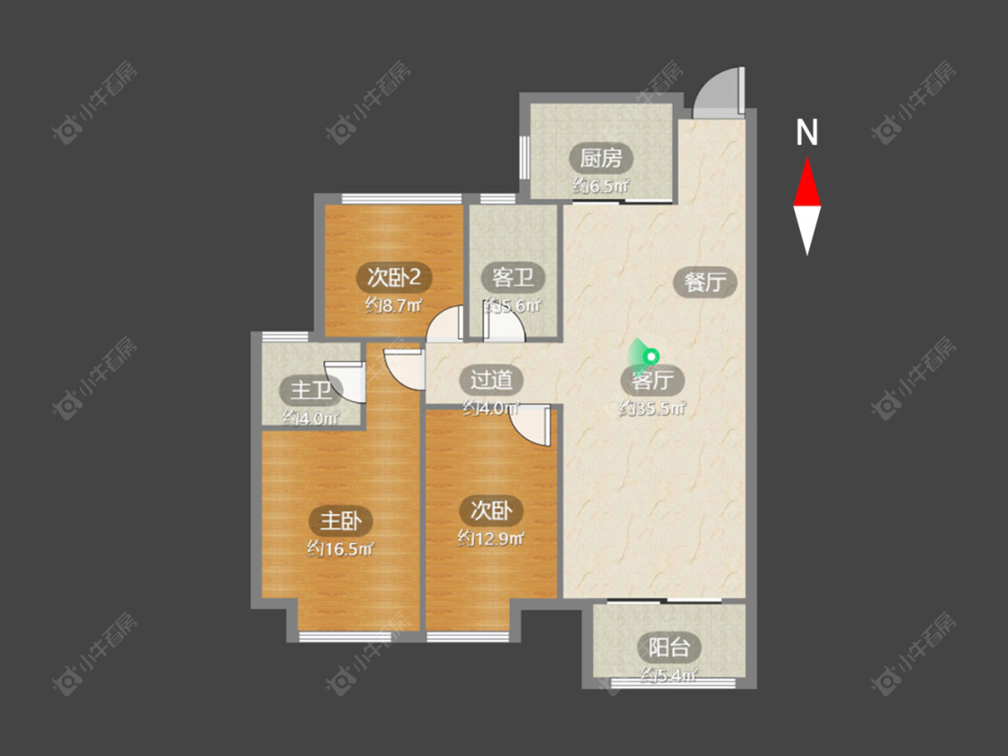 常州上书房在售二手房源户型图_小牛看房