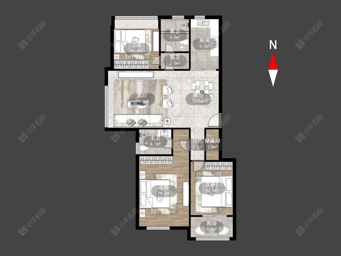 清水湾花园一期房源户型图 常州清水湾花园一期在售二手房源户型图_小牛看房