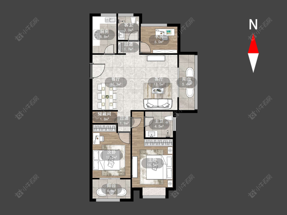 五星星韵城房源户型图 常州五星星韵城在售二手房源户型图_小牛看房