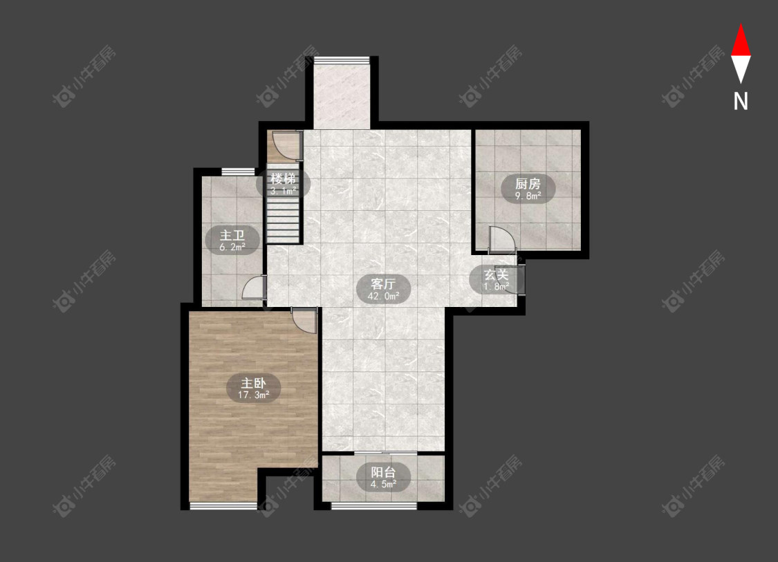 常州景福苑在售二手房源户型图_小牛看房