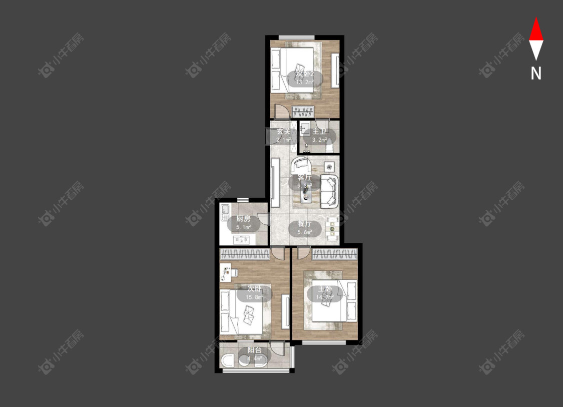 椿桂坊房源户型图 常州椿桂坊在售二手房源户型图_小牛看房