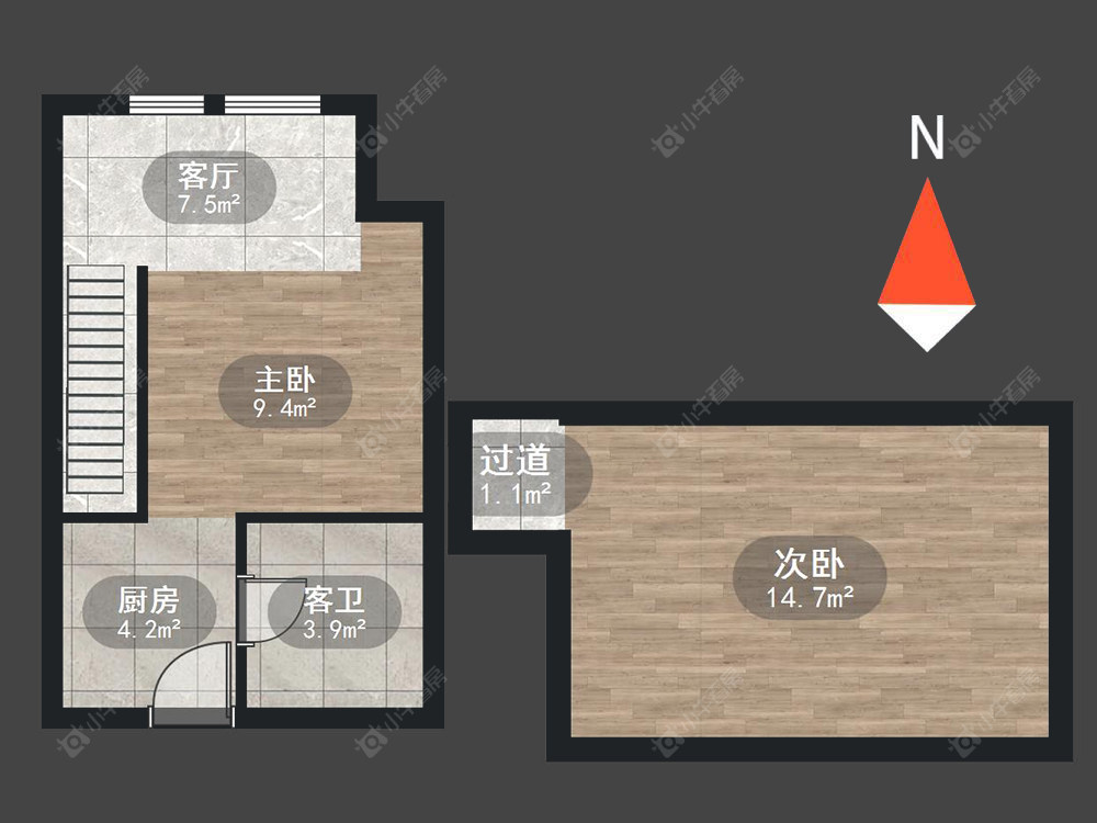 常州景荟凤凰公寓在售二手房房源户型图_小牛看房