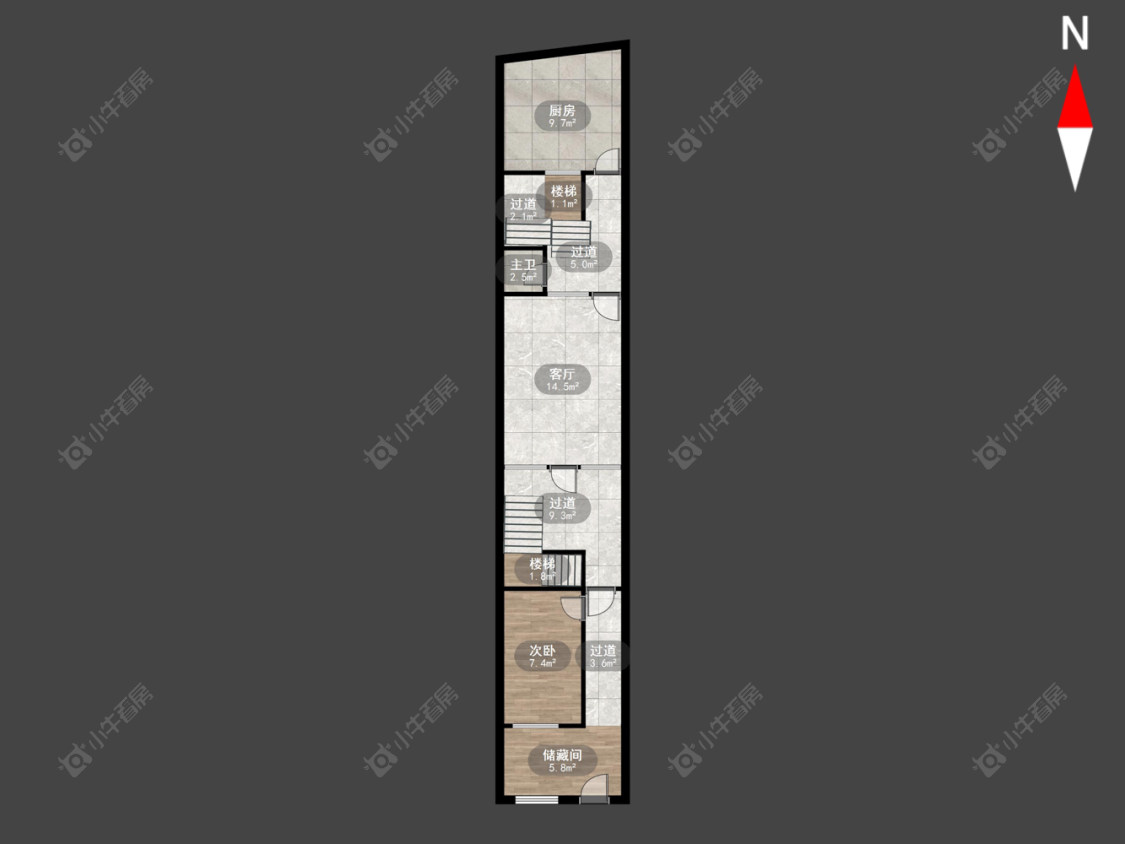 常州南河沿在售二手房房源户型图_小牛看房