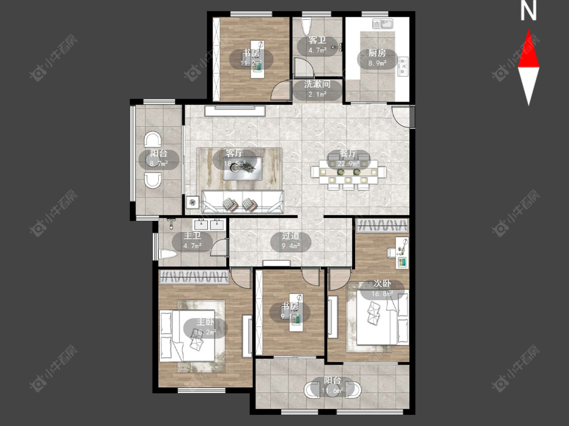 常州金新御园在售二手房源户型图_小牛看房