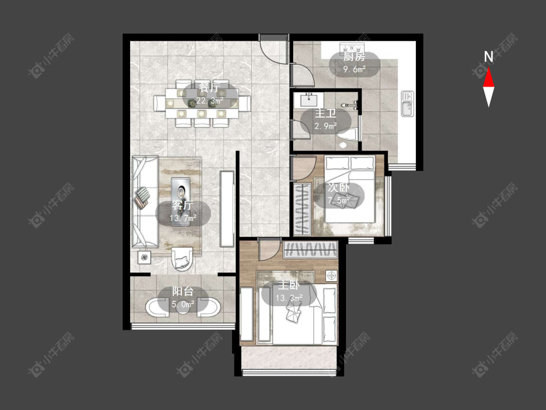 星河丹堤五区房源户型图 常州星河丹堤五区在售二手房源户型图_小牛看房