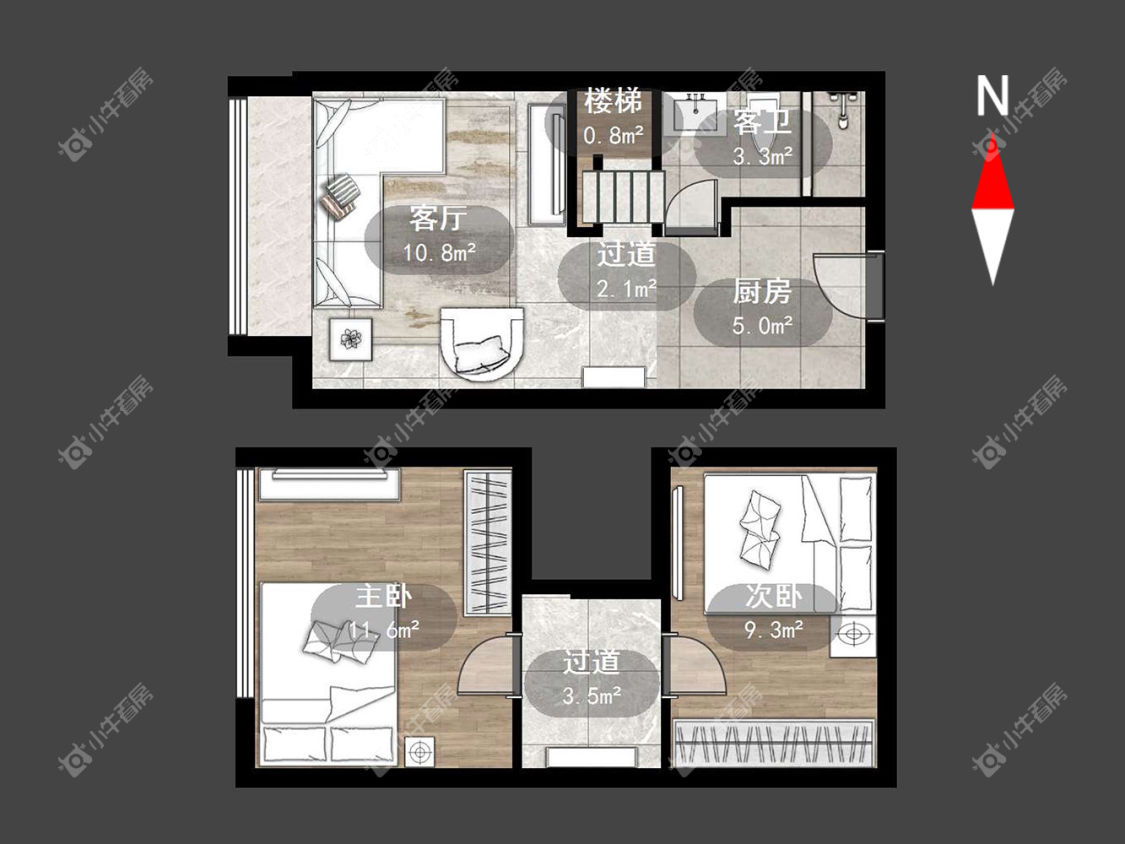 常州山外有山在租房源室内图_小牛看房